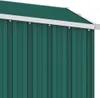 vidaXL Magazzino per legna da ardere da giardino verde Anteprima dell’immagine prodotto 13