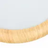 LED Deckenlampe rund Ø 22,5 cm Holz (Kiefer) Weiß 4400 K Produktbild-Vorschau 5