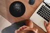 MuchoWow® Mauspad Mousepad Leopard - Schwarz - Weiß 20x20 Produktbild-Vorschau 3