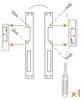 Extel Elektrischer Türöffner lang 25 cm mit Speichrfunktion Produktbild-Vorschau 7