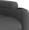 vidaXL Fauteuil de massage gris foncé Tissu Voir les images du produit 11