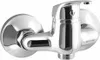 A chrome-plated wall-mounted faucet without a spout, shown against a white background. Anteprima dell’immagine prodotto