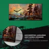 Dekor Leinwand Uhr Wandbilder Geräuschlos Kunstdruck 60x30 Produktbild-Vorschau 5