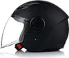 A black LS2 jet helmet with a clear visor, shown from the side against a white background. Anteprima dell’immagine prodotto