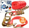 10 x 2000 kg daN 6m Spanngurt Zurrgurte Ratschengurt 2 Produktbild-Vorschau 1