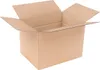 An empty, open cardboard box is shown against a white background. Produktbild-Vorschau