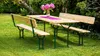 Biertafelset BAVORD LUX 220x70 cm – massief vurenhout 30 Productafbeelding-voorbeeld 1