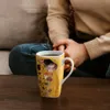 DUO | Mug - Tasse à café - 650 ml - Klimt Le Baiser - blanc Voir les images du produit 2