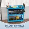 Chariot d'atelier servante atelier š€ 3 niveaux avec Voir les images du produit 8