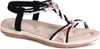 topschuhe24 3037 Damen Riemchen Sandalen Glitzer, Produktbild-Vorschau 1