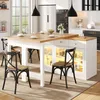 Flieks: isola da cucina allungabile con illuminazione a Anteprima dell’immagine prodotto 1