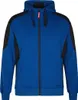 F. Engel Galaxy Sweatcardigan, Surfer Blue/Schwarz, Gr. 5XL Produktbild-Vorschau 2