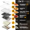 Stillstern Minibackofen mit Umluft 45L (DE Vers) Pizza Ø32, Produktbild-Vorschau 5