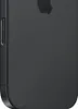 A close-up shot of the back of a black iPhone, showing the Apple logo. Voir les images du produit