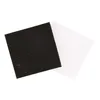 Two square filters, one black and one white, are placed diagonally on a white background. Voir les images du produit