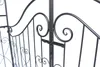 Rosenbogen mit Tor Pforte 131872 aus Metall Gartentor Produktbild-Vorschau 5