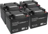 4 x 12V 50Ah Blei AGM Multipower Voir les images du produit 1