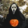 Ghostface Latex Maske mit Kapuze Verkleidung Halloween Produktbild-Vorschau 4