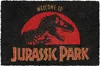 Jurassic World Jurassic Park Fußmatte Schwarz  Schwarz One Produktbild-Vorschau 1