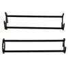 Two black metal racks are shown against a white background. Náhľad obrázku produktu