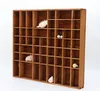Woodweaver | Drewniana półka ekspozycyjna brązowa – 51 Podgląd zdjęcia produktu 1
