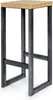 Barhocker Bistrohocker Industriedesign Loft Stahl Produktbild-Vorschau 1