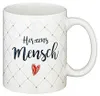 Becher Herzensmensch, 2/s, 300ml, 9,5cm Produktbild-Vorschau 5
