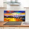 Coloray Spritzschutz aus Glas 140x70  Wandkunst Produktbild-Vorschau 3