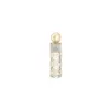 A perfume bottle with a gold cap and a clear, textured glass body. Produktbild-Vorschau