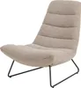 Selsey FORGENTS - Loungesessel mit Bouclé-Bezug in Beige, Produktbild-Vorschau 1