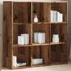 vidaXL Bücherregal Altholz-Optik 98x29x97,5 cm Produktbild-Vorschau 4