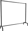 CLP Kleiderständer Lara aus Metall schwarz Größe 150x38x120 Produktbild-Vorschau 1