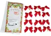 INF Dekoschleifen Weihnachtsdekoration rot 12er-Pack Produktbild-Vorschau 8