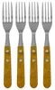 12er Steak Gabel Set Küchengabel Set Pizza Grill Besteck Produktbild-Vorschau 5