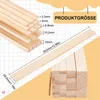10 Stück Töpferei Lehr Rollschlammstab Führungsstäbchen in Produktbild-Vorschau 2