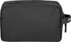 A black toiletry bag is shown against a white background. Náhled obrázku produktu