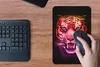 MuchoWow® Mauspad Mousepad Tiger - Orange - Rot 18x27 cm - Produktbild-Vorschau 4