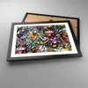 Gerahmtes Poster - Schwarzer Rahmen - Graffiti modern - Produktbild-Vorschau 3