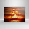 Bild auf Leinwand - Leinwandbild - Krieg Atombombe Pilz Produktbild-Vorschau 3
