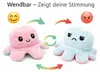 Oktopus Reversible Rainbow Kuscheltier Wende Plüschtier Produktbild-Vorschau 4