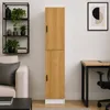 VCM Mehrzweckschrank mit 2 Drehtüren, H. 183 x B. 38 x T. Produktbild-Vorschau 3