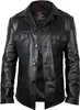 Herren Lederjacke Ledersakko leichte Lamm Jacke Blazer Slim Produktbild-Vorschau 1