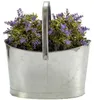 Ibergarden Pflanzgefas - Zink - Korb - 36 x 20 x 21 cm Produktbild-Vorschau 2