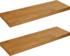 BEGRYF Wandregal 2er Set 60 cm Erlefarben 20 cm tief, Produktbild-Vorschau 1