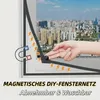 Moskitiera magnetyczna do okien - 120x120 cm - możliwość Podgląd zdjęcia produktu 5