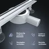 SONNI podlahový odtok 40 cm plochý sprchový žlábek, Náhled obrázku produktu 5
