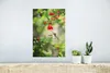 MuchoWow® Poster Vogel - Kolibri - Rot - Grün 20x30 cm - Produktbild-Vorschau 5