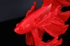 Design Deko Figur Kampffisch CROWNTAIL 35cm rot Betta Fisch Produktbild-Vorschau 6
