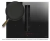 Table de cuisson aspirante induction 60cm 4 feux 7500w noir Voir les images du produit 24