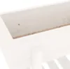 vidaXL Kvetináč biely 62x30x69 cm Masívne borovicové drevo Náhľad obrázku produktu 6
